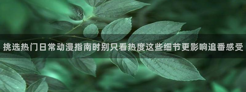 动漫天堂官网:挑选热门日常动漫指南时别只看热度这些细节更影响追番感受配图